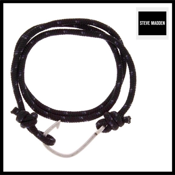 STEVE MADDEN STAINLESS STEEL BRACELET CUFF - Picture 6 of 6